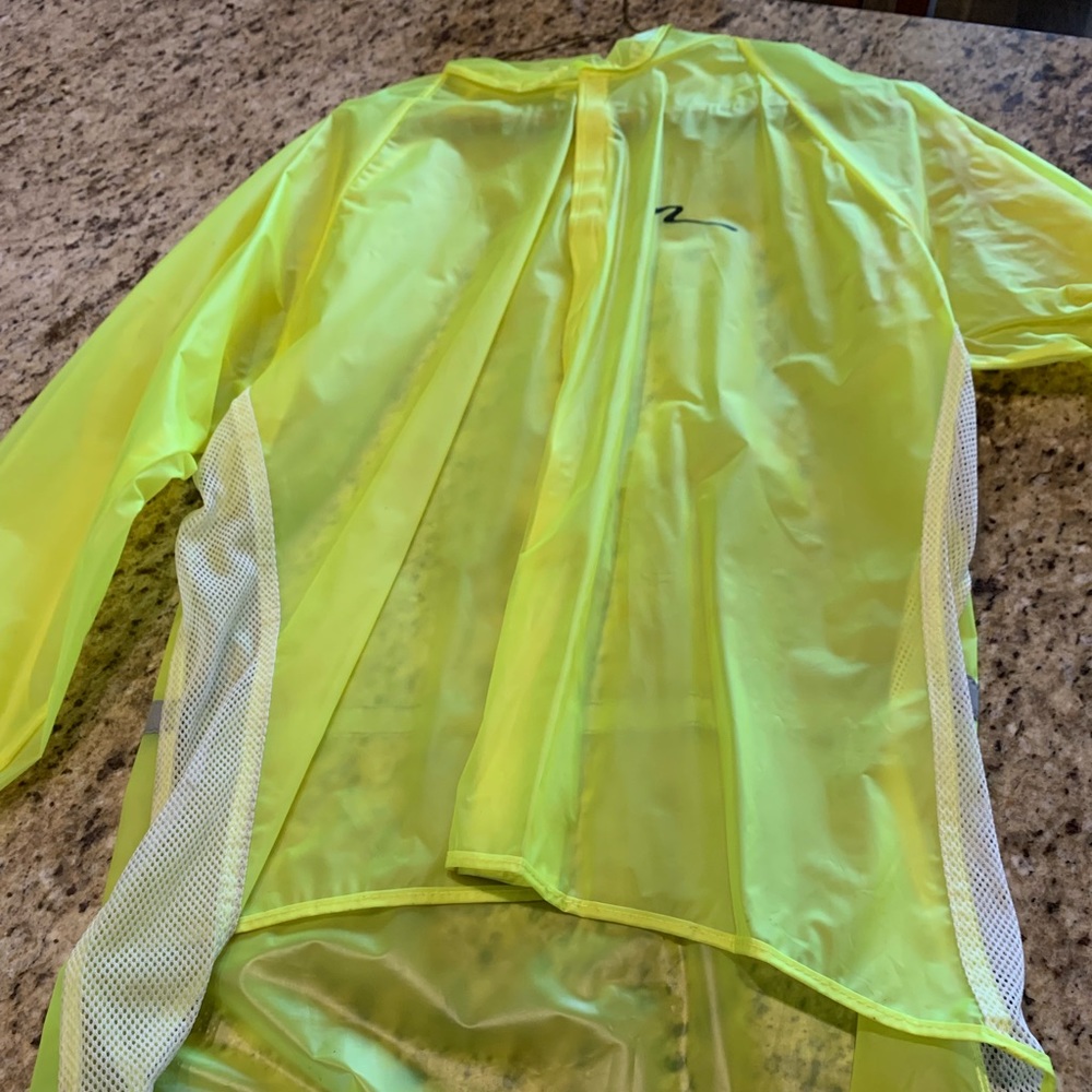 Cycling raincoat, lightweight